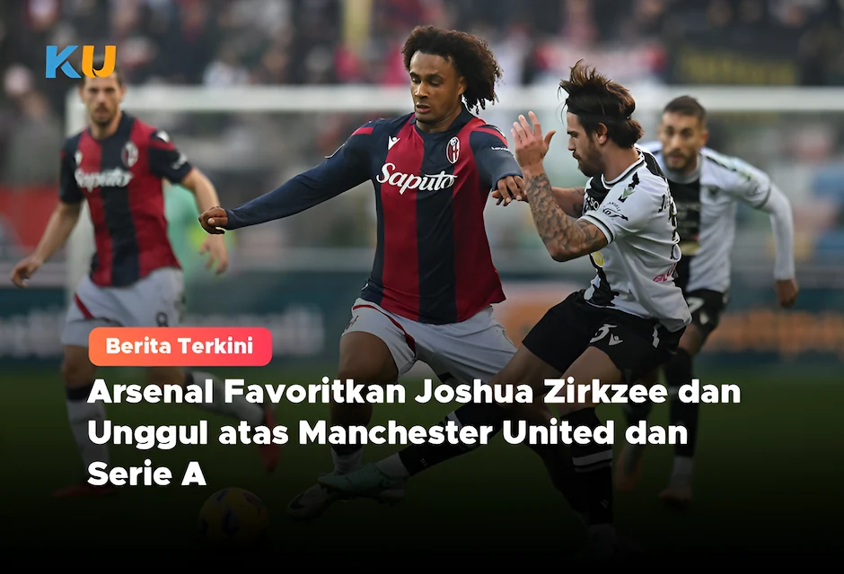 Arsenal Favoritkan Joshua Zirkzee dan Unggul atas Manchester United dan Serie A