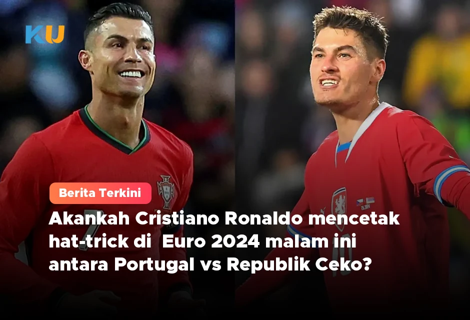 Akankah Cristiano Ronaldo mencetak hat-trick di Euro 2024 malam ini antara Portugal vs Republik Ceko?