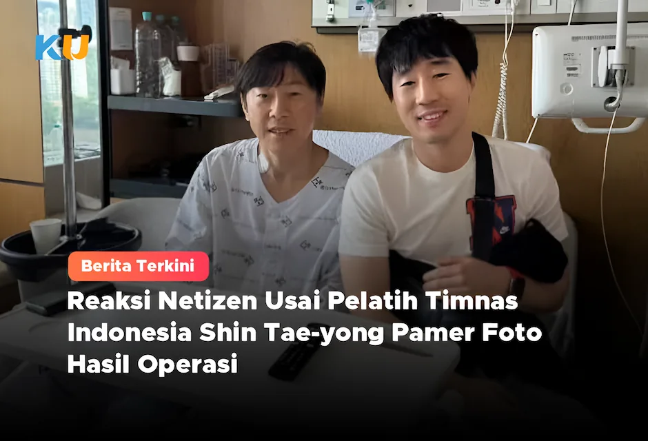 Reaksi Netizen Usai Pelatih Timnas Indonesia Shin Tae-yong Pamer Foto Hasil Operasi
