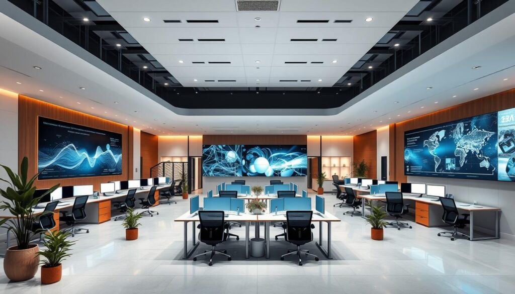 gaya desain kantor contemporary