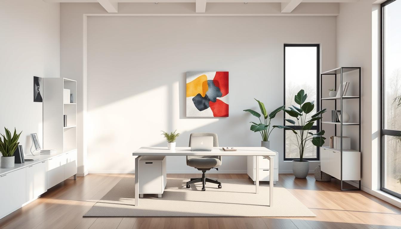 ide dekorasi kantor minimalis