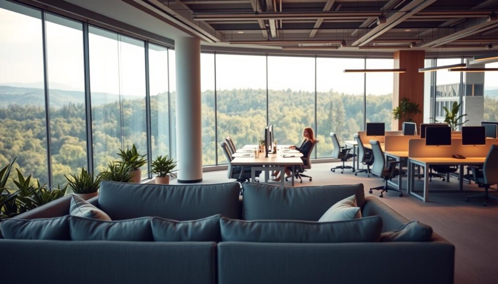 ide layout kantor modern