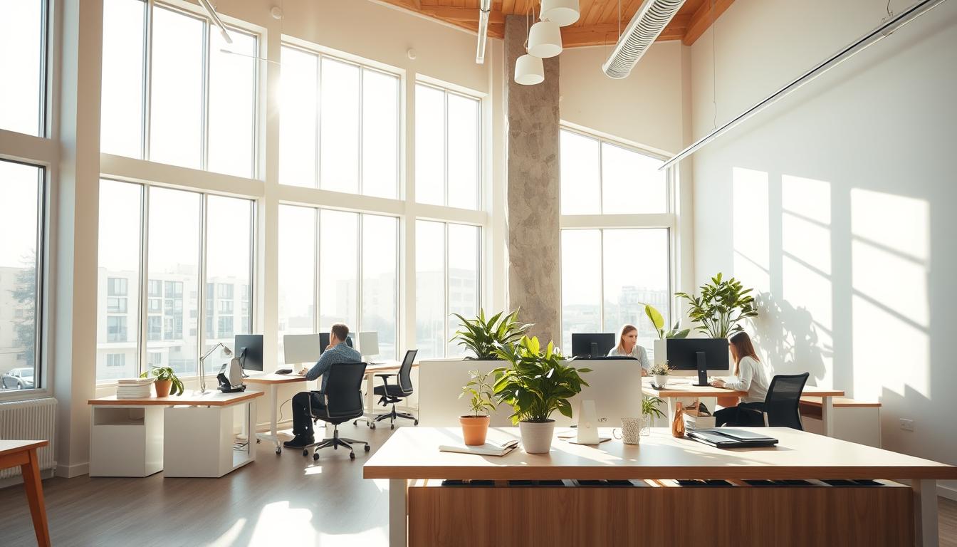manfaat pencahayaan alami di kantor