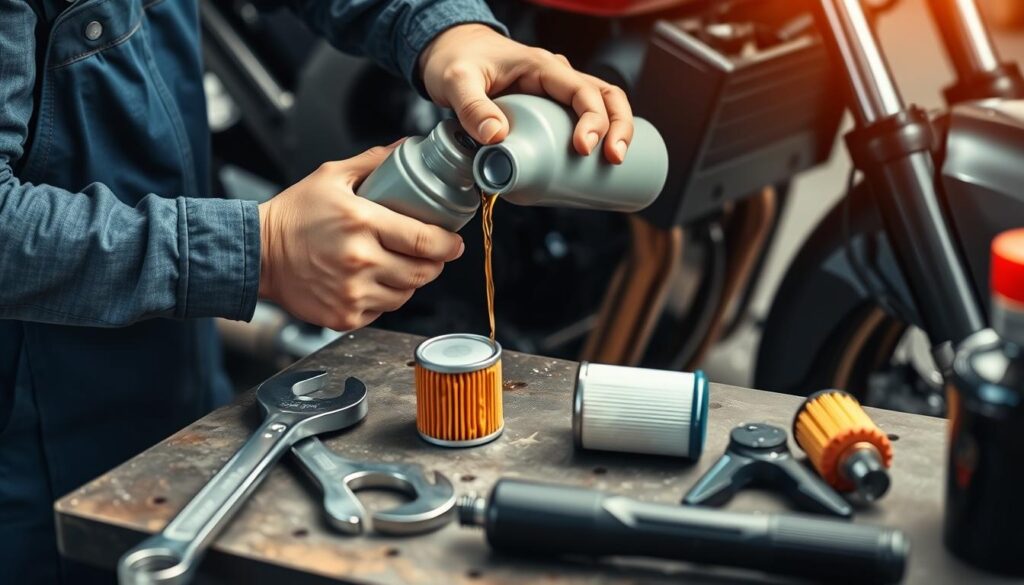 pergantian oli motor