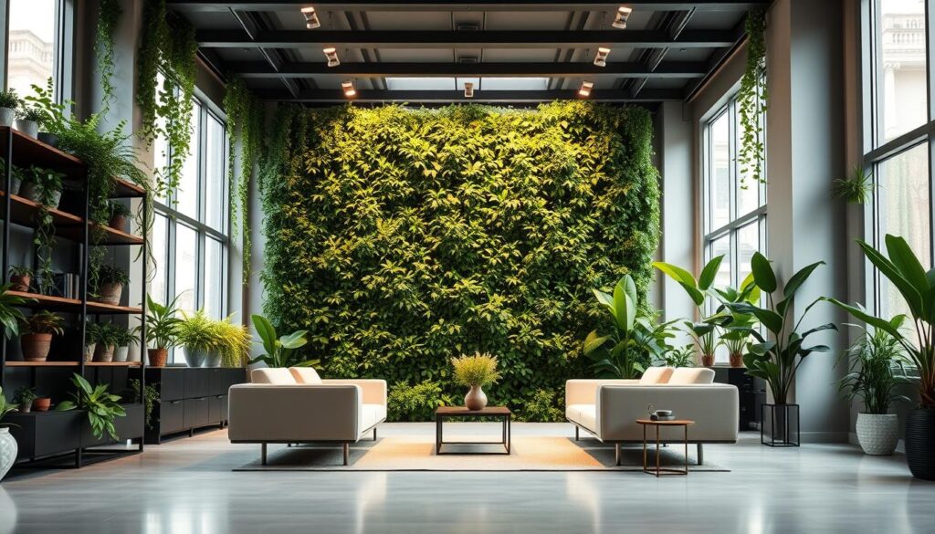 Desain Interior Kantor dengan Ruang Hijau