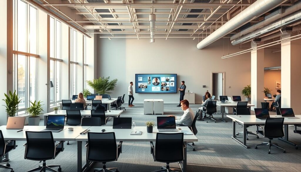 Teknologi Kantor Open Space