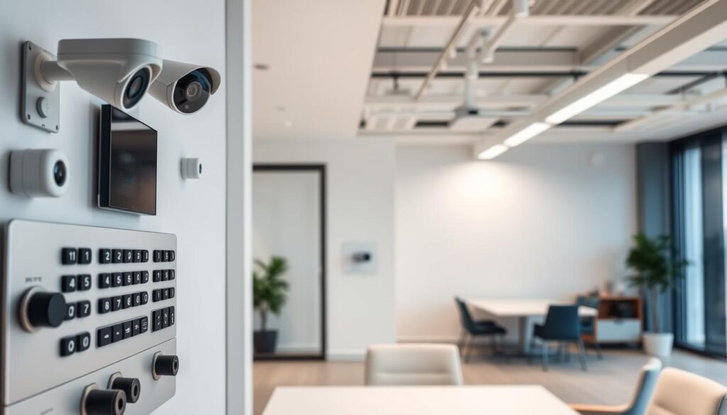 sistem alarm keamanan kantor