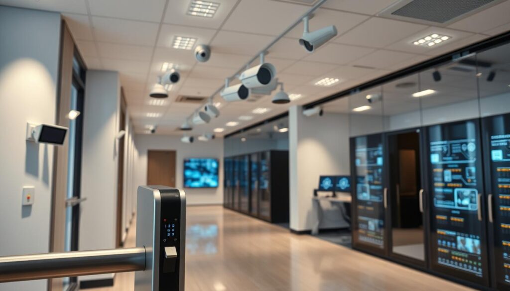 sistem keamanan fisik dan digital untuk kantor